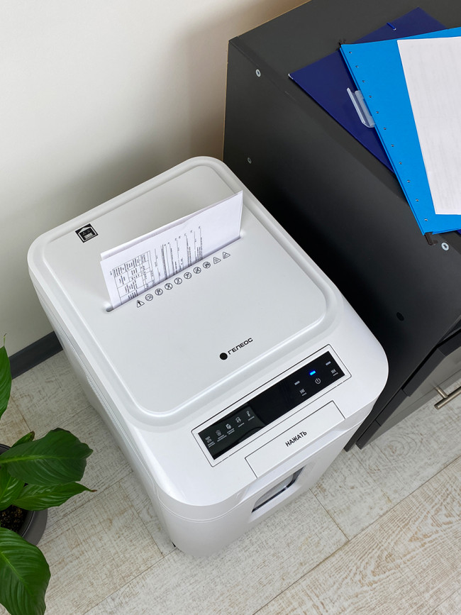 Уничтожитель документов ГЕЛЕОС АП37-5 Гелеос АП37-5 — для бизнеса и офиса