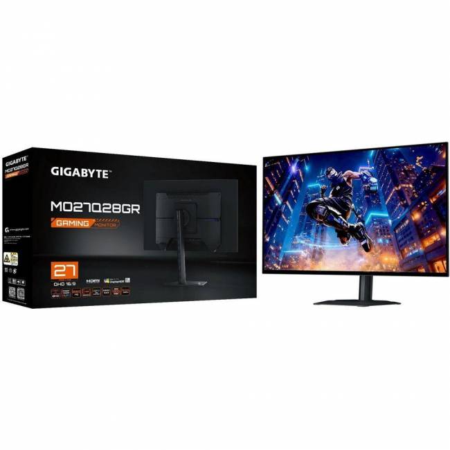 Монитор 26.5" Gigabyte 20VM0-27Q28GRBK-1EKR/9D27Q28GR-00-1ABEK — для бизнеса и офиса Монитор 26.5" Gigabyte 20VM0-27Q28GRBK-1EKR/9D27Q28GR-00-1ABEK — для бизнеса и офиса
