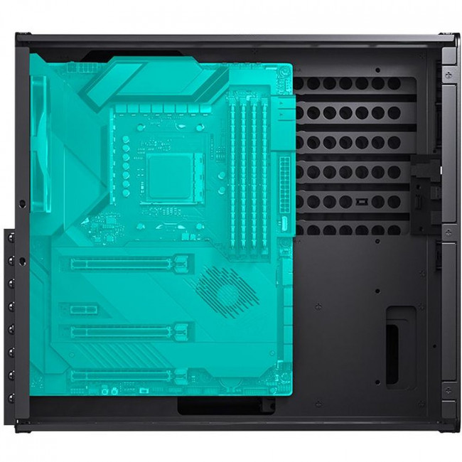 Корпус без блока питания JONSBO N5 Black — для бизнеса и офиса