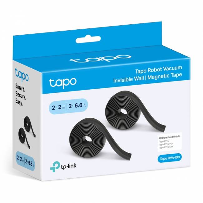 Ограничительная магнитная лента для роботов-пылесосов RV10 Plus, Tapo RV10 TP-Link Tapo RVA400 — для бизнеса и офиса Ограничительная магнитная лента для роботов-пылесосов RV10 Plus, Tapo RV10 TP-Link Tapo RVA400 — для бизнеса и офиса