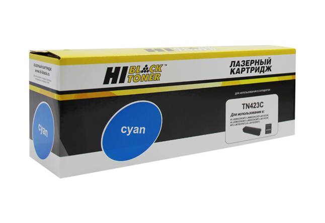 Тонер-картридж Hi-Black (HB-TN-423C) для Brother HL-L8260CDW/8360/MFC L8690CDW, C, 4K — для бизнеса и офиса Тонер-картридж Hi-Black (HB-TN-423C) для Brother HL-L8260CDW/8360/MFC L8690CDW, C, 4K — для бизнеса и офиса