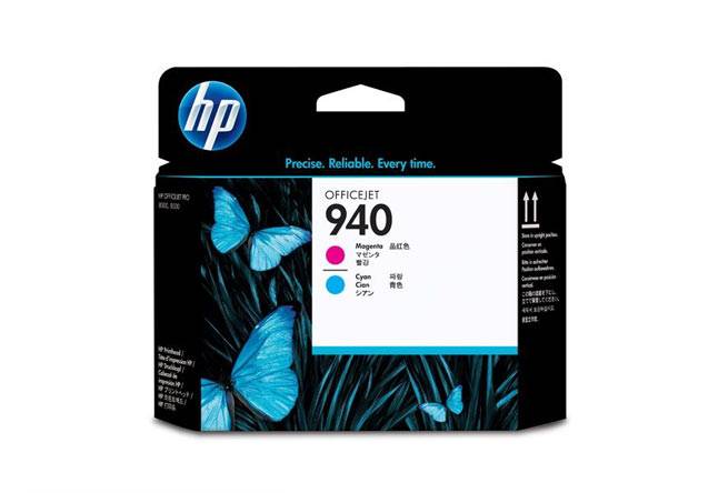 Печатающая головка 940 для HP Officejet Pro 8000/8500 (О) Magenta and Cyan C4901A — для бизнеса и офиса Печатающая головка 940 для HP Officejet Pro 8000/8500 (О) Magenta and Cyan C4901A — для бизнеса и офиса