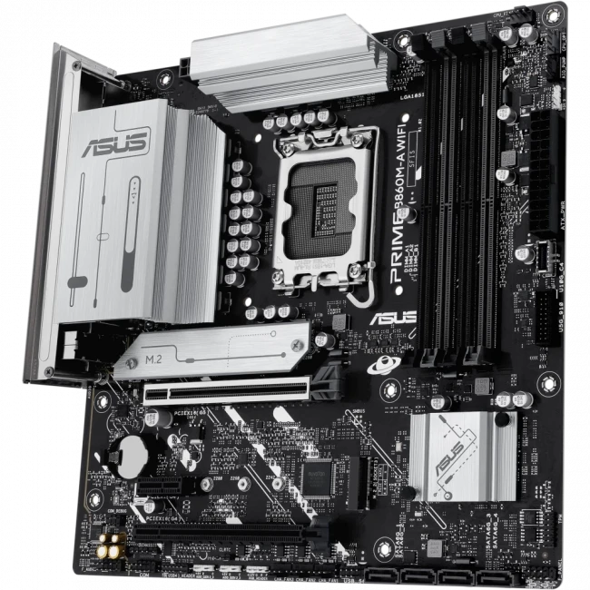 Материнская плата ASUS PRIME B860M-A WIFI (90MB1JY0-M0EAY0) — для бизнеса и офиса Материнская плата ASUS PRIME B860M-A WIFI (90MB1JY0-M0EAY0) — для бизнеса и офиса