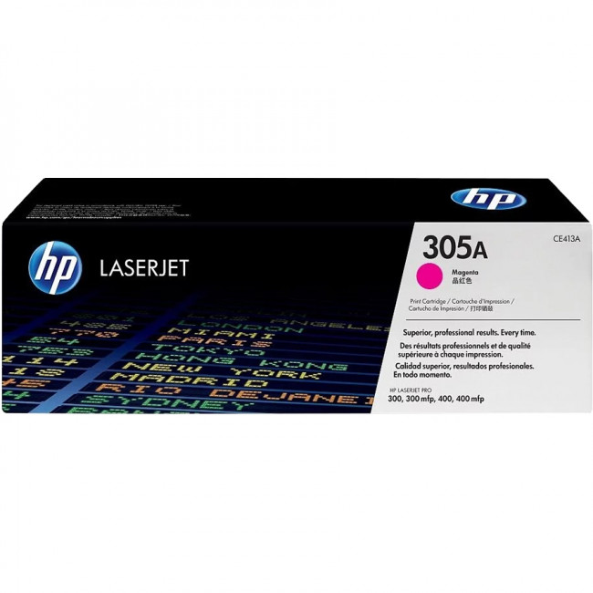 Тонер-картридж HP 305A Magenta Original LaserJet Toner Cartridge (CE413A) — для бизнеса и офиса