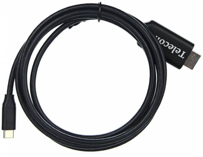 Кабель-адаптер USB3.1 Type-Cm --> HDMI A(m) 4K@60Hz, 1.8m, Telecom <TCC008-1.8M> Telecom USB 3.1 Type-CM --> HDMI A(m) — для бизнеса и офиса Кабель-адаптер USB3.1 Type-Cm --> HDMI A(m) 4K@60Hz, 1.8m, Telecom <TCC008-1.8M> Telecom USB 3.1 Type-CM --> HDMI A(m) — для бизнеса и офиса