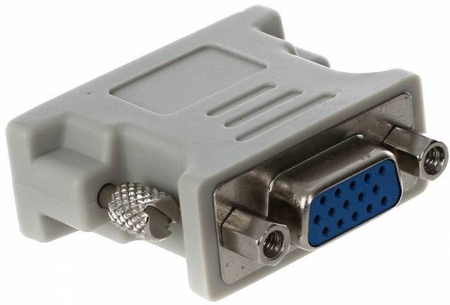Переходник DVI-I --> VGA(15F) Aopen/Qust <ACA301> Aopen DVI-I --> VGA(15F) — для бизнеса и офиса