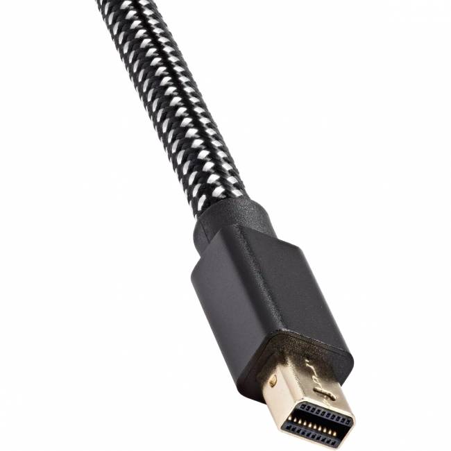Адаптер miniDP-M --> HDMI-F 4K@120Hz, 8K@30Hz, оплетка, 0.15м Telecom (TA663) Адаптер-переходник Telecom Mini DisplayPort M/HDMI F (TA663) — для бизнеса и офиса Адаптер miniDP-M --> HDMI-F 4K@120Hz, 8K@30Hz, оплетка, 0.15м Telecom (TA663) Адаптер-переходник Telecom Mini DisplayPort M/HDMI F (TA663) — для бизнеса и офиса