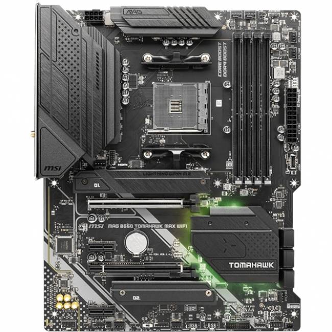 Материнская плата MSI MAG B550 TOMAHAWK MAX WIFI — для бизнеса и офиса