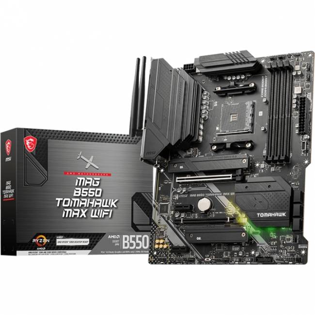 Материнская плата MSI MAG B550 TOMAHAWK MAX WIFI — для бизнеса и офиса