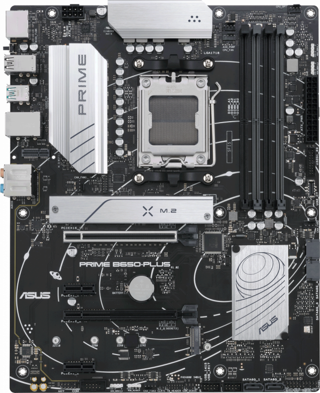 Материнская плата ASUS PRIME B650-PLUS-CSM — для бизнеса и офиса Материнская плата ASUS PRIME B650-PLUS-CSM — для бизнеса и офиса
