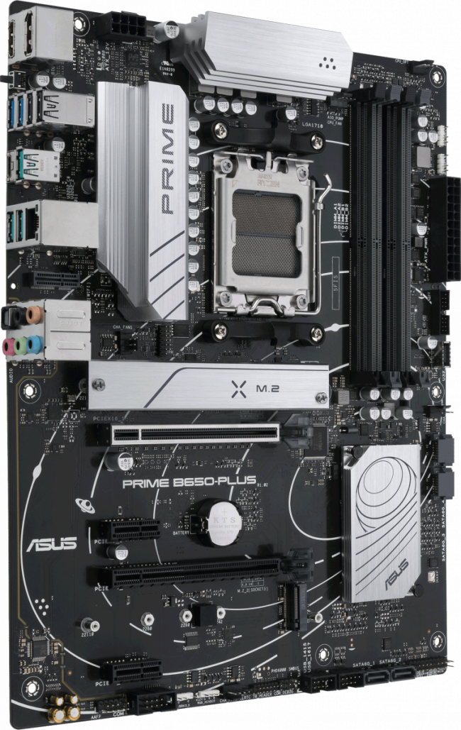 Материнская плата ASUS PRIME B650-PLUS-CSM — для бизнеса и офиса Материнская плата ASUS PRIME B650-PLUS-CSM — для бизнеса и офиса