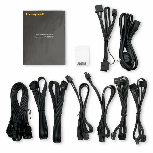 Блок питания HSPD HST-1200GF-BK — для бизнеса и офиса Блок питания HSPD HST-1200GF-BK — для бизнеса и офиса