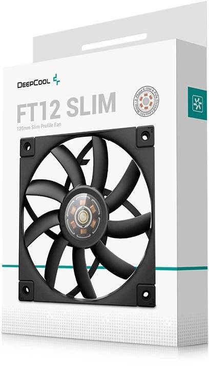 Вентилятор для корпуса Deepcool R-FT12SLIM-BKWPN1-G — для бизнеса и офиса Вентилятор для корпуса Deepcool R-FT12SLIM-BKWPN1-G — для бизнеса и офиса