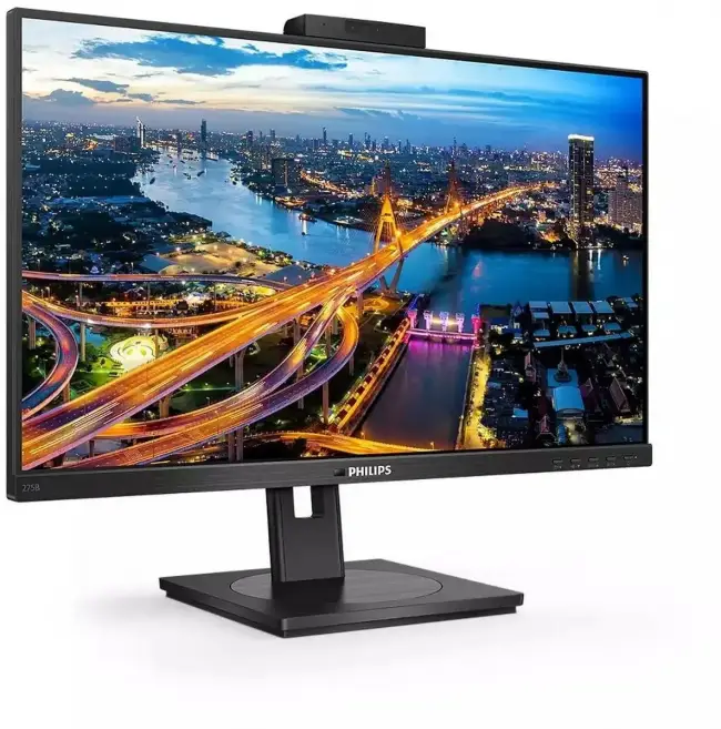 Монитор Philips 275B1H 27'', 2560x1440, IPS, 75hz, 50M:1, 350cd, 4ms, DVI, HDMI 1.4, DP 1.2, 4xUSB 3.2, Speakers, H. adj 150mm, pivot, VESA, 3Y, Black Philips 275B1H 27'' — для бизнеса и офиса Монитор Philips 275B1H 27'', 2560x1440, IPS, 75hz, 50M:1, 350cd, 4ms, DVI, HDMI 1.4, DP 1.2, 4xUSB 3.2, Speakers, H. adj 150mm, pivot, VESA, 3Y, Black Philips 275B1H 27'' — для бизнеса и офиса