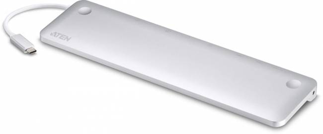 USB-C Мультипортовая док станция со сквозной передачей питания ATEN UH3234 — для бизнеса и офиса