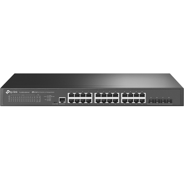 Коммутатор TP-Link TL-SG3428X-M2 — для бизнеса и офиса Коммутатор TP-Link TL-SG3428X-M2 — для бизнеса и офиса