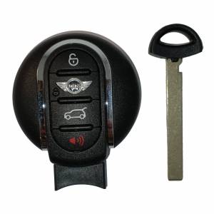 Ключ смарт MINI 2014-, ID49 PCF7945P 433 MHz FSK + вставка HU100R