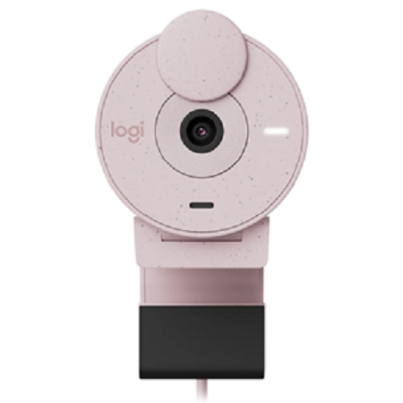 Веб-камера Logitech Brio 300 Full HD webcam - ROSE - USB — для бизнеса и офиса Веб-камера Logitech Brio 300 Full HD webcam - ROSE - USB — для бизнеса и офиса