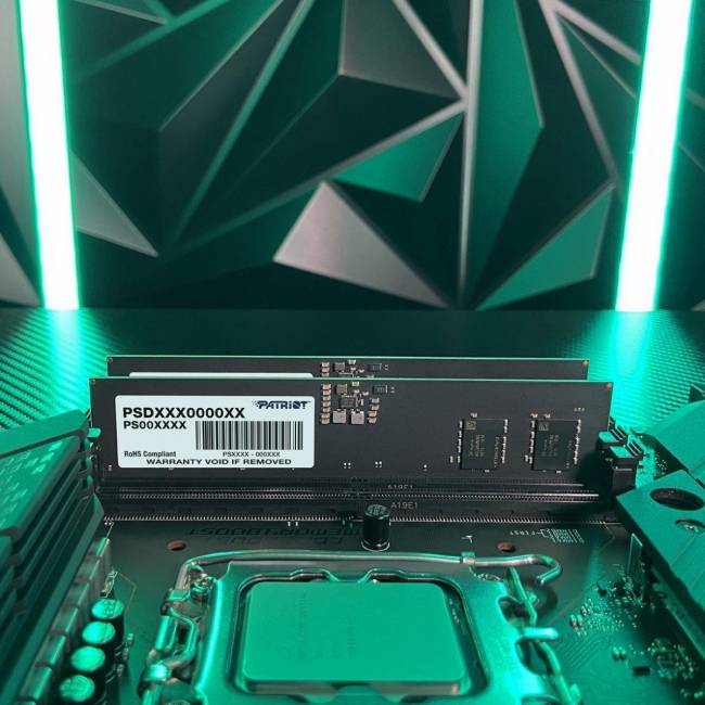 Память DDR5 8GB 5600MHz Patriot PSD58G560041 — для бизнеса и офиса