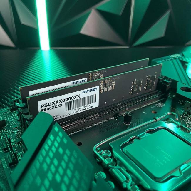 Память DDR5 8GB 5600MHz Patriot PSD58G560041 — для бизнеса и офиса