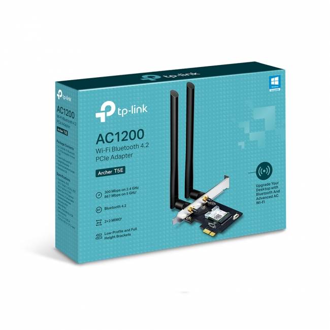 Адаптер Wi-Fi TP-Link Archer T5E — для бизнеса и офиса Адаптер Wi-Fi TP-Link Archer T5E — для бизнеса и офиса