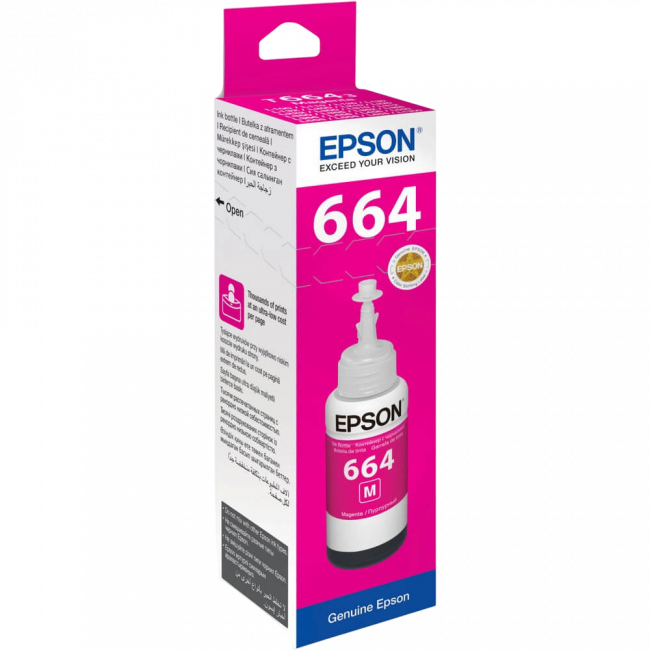 Чернила Epson C13T664398 — для бизнеса и офиса Чернила Epson C13T664398 — для бизнеса и офиса