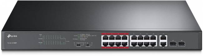 Коммутатор TP-Link TL-SL1218MP — для бизнеса и офиса