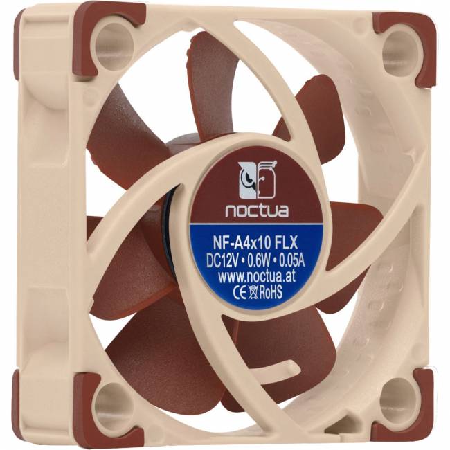 Кулер для корпуса Noctua NF-A4x10 FLX — для бизнеса и офиса Кулер для корпуса Noctua NF-A4x10 FLX — для бизнеса и офиса