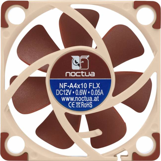 Кулер для корпуса Noctua NF-A4x10 FLX — для бизнеса и офиса Кулер для корпуса Noctua NF-A4x10 FLX — для бизнеса и офиса