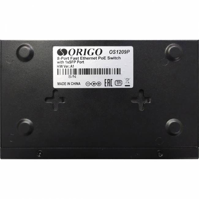 Коммутатор Origo OS1209P/80W/A1A — для бизнеса и офиса Коммутатор Origo OS1209P/80W/A1A — для бизнеса и офиса