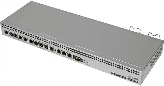 Маршрутизатор Mikrotik RB1100x4 — для бизнеса и офиса