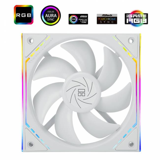 Кулер для корпуса Thermalright Case Cooler TL-M12W White — для бизнеса и офиса Кулер для корпуса Thermalright Case Cooler TL-M12W White — для бизнеса и офиса