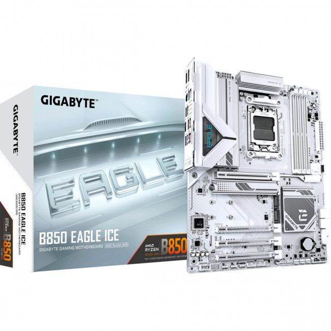 Материнская плата GIGABYTE B850 EAGLE ICE — для бизнеса и офиса