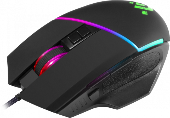 Defender Проводная игровая мышь Warfame GM-880L RGB,8кнопок,12800dpi Defender Warfame GM-880L (52880) — для бизнеса и офиса Defender Проводная игровая мышь Warfame GM-880L RGB,8кнопок,12800dpi Defender Warfame GM-880L (52880) — для бизнеса и офиса