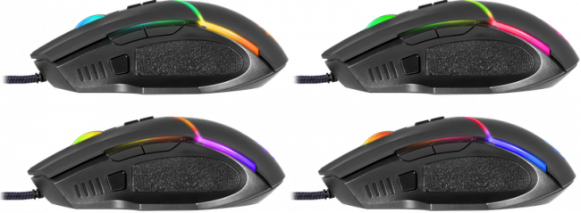Defender Проводная игровая мышь Warfame GM-880L RGB,8кнопок,12800dpi Defender Warfame GM-880L (52880) — для бизнеса и офиса Defender Проводная игровая мышь Warfame GM-880L RGB,8кнопок,12800dpi Defender Warfame GM-880L (52880) — для бизнеса и офиса