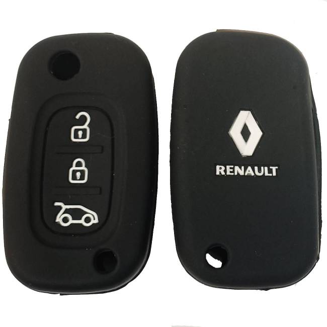 Чехол силиконовый выкидного ключа RENAULT 3 кнопки (с лого) — для бизнеса и офиса Чехол силиконовый выкидного ключа RENAULT 3 кнопки (с лого) — для бизнеса и офиса