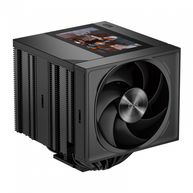 Кулер для процессора PCCooler CPU Cooler RZ820 Display BK BLACK — для бизнеса и офиса