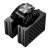 Кулер для процессора PCCooler CPU Cooler RZ820 Display BK BLACK — для бизнеса и офиса