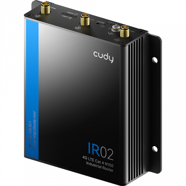Промышленный маршрутизатор Cudy IR02 — для бизнеса и офиса Промышленный маршрутизатор Cudy IR02 — для бизнеса и офиса