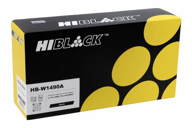 Картридж Hi-Black (HB-W1490A) для HP LaserJet Pro 4002/MFP Pro 4102, 2,9K — для бизнеса и офиса Картридж Hi-Black (HB-W1490A) для HP LaserJet Pro 4002/MFP Pro 4102, 2,9K — для бизнеса и офиса