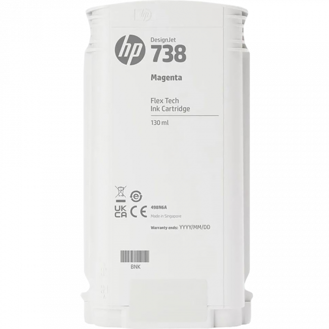 Картридж Картридж HP 738 498N6A 130-ml Magenta DesignJet Ink Cartridge — для бизнеса и офиса