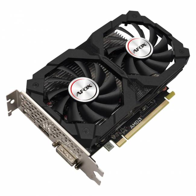 Видеокарта AFOX CORPORATION AFRX550-4096D5H2-V4 — для бизнеса и офиса Видеокарта AFOX CORPORATION AFRX550-4096D5H2-V4 — для бизнеса и офиса