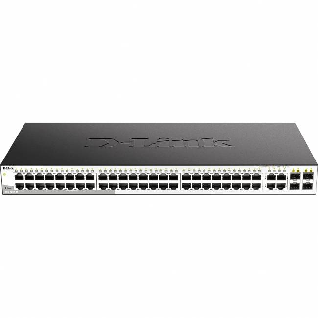 Коммутатор D-Link DGS-1210-52/F3A — для бизнеса и офиса Коммутатор D-Link DGS-1210-52/F3A — для бизнеса и офиса