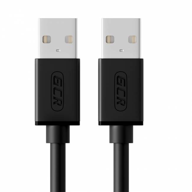 GCR Кабель 0.15m USB 2.0, AM/AM, черный, 28/28 AWG, экран, армированный, морозостойкий Greenconnect GCR-UM2M-BB2S-0.15m — для бизнеса и офиса GCR Кабель 0.15m USB 2.0, AM/AM, черный, 28/28 AWG, экран, армированный, морозостойкий Greenconnect GCR-UM2M-BB2S-0.15m — для бизнеса и офиса