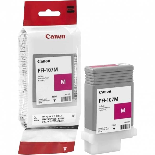 Картридж Canon PFI-107 M (6707B001) — для бизнеса и офиса Картридж Canon PFI-107 M (6707B001) — для бизнеса и офиса
