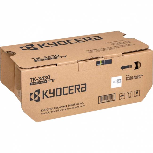 тонер-картридж Kyocera TK-3430 Kyocera 1T0C0W0NL0 — для бизнеса и офиса тонер-картридж Kyocera TK-3430 Kyocera 1T0C0W0NL0 — для бизнеса и офиса