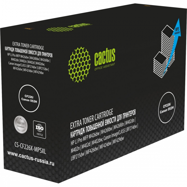 - Cactus CS-CF226X-MPSXL — для бизнеса и офиса - Cactus CS-CF226X-MPSXL — для бизнеса и офиса