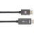 Кабель DisplayPort M-> HDMI M 4K@60Hz 1.8m Telecom,оплетка (TA561M-1.8M) Кабель-переходник Telecom DisplayPort M/HDMI M (TA561M-1.8M) — для бизнеса и офиса
