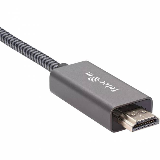 Кабель DisplayPort M-> HDMI M 4K@60Hz 1.8m Telecom,оплетка (TA561M-1.8M) Кабель-переходник Telecom DisplayPort M/HDMI M (TA561M-1.8M) — для бизнеса и офиса