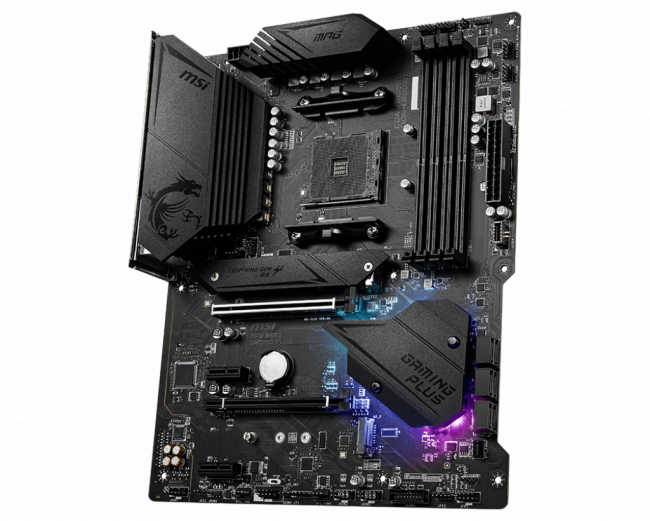 Материнская плата MSI MPG B550 GAMING PLUS — для бизнеса и офиса Материнская плата MSI MPG B550 GAMING PLUS — для бизнеса и офиса